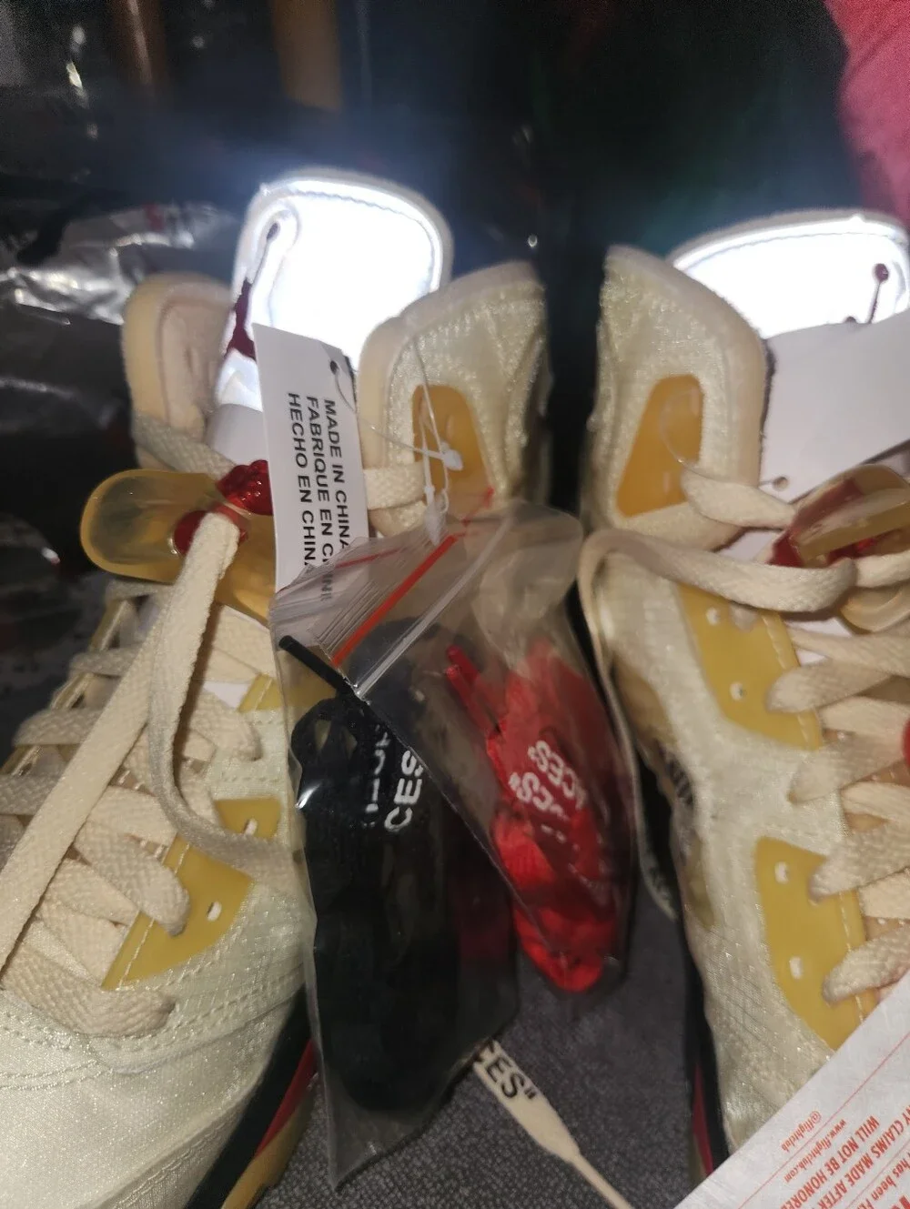 Size 11- Jordan 5 Retro Off-White Sail 